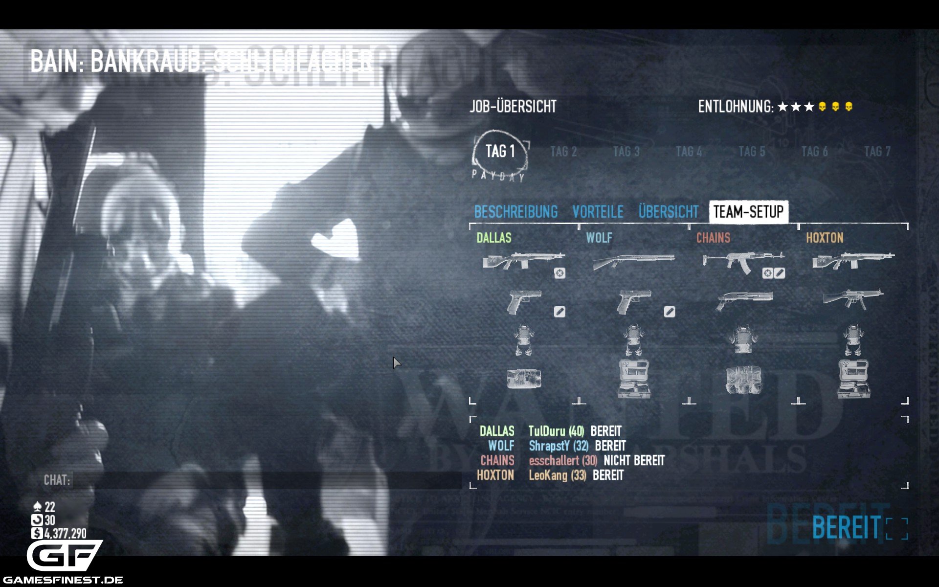 Sounds Payday 2